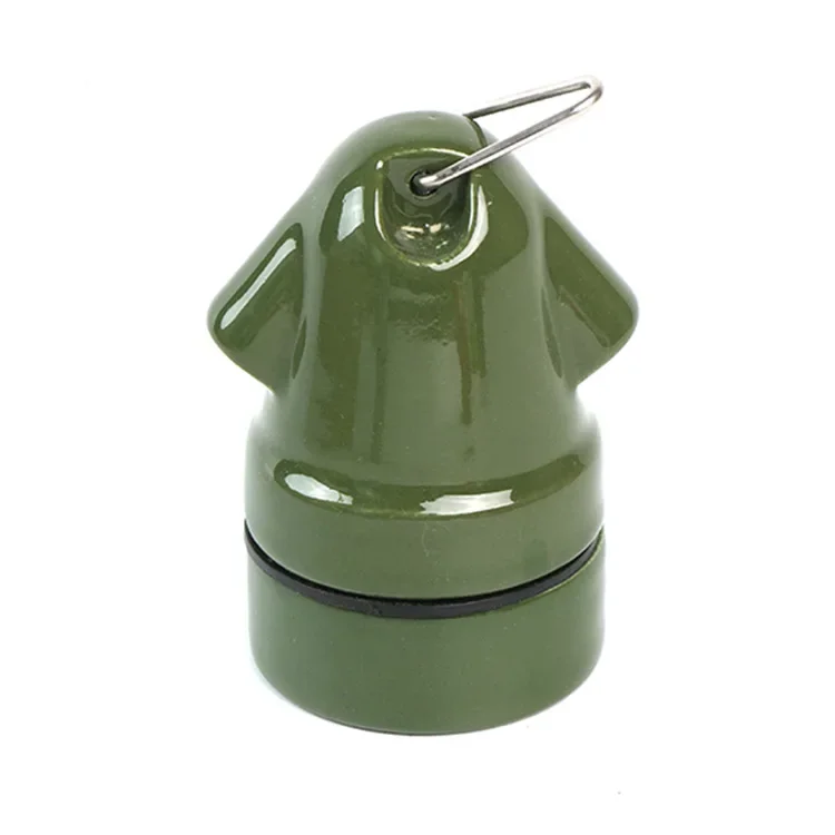 E27 Vintage Ceramic Lamp Holder with Hook – Waterproof Edison Light Socket for High-Temperature Bulbs, Wall & Table DIY Lighting