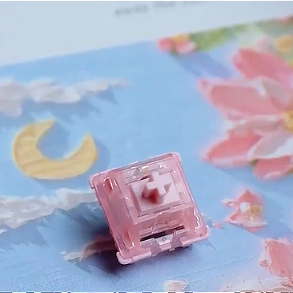 

XY Studio Bsun Hutt Switch 5 Pin Advance Paragraph Axis Peripheral Hot Swap Mechanical Keyboard Accessories Enthusiasts Gifts