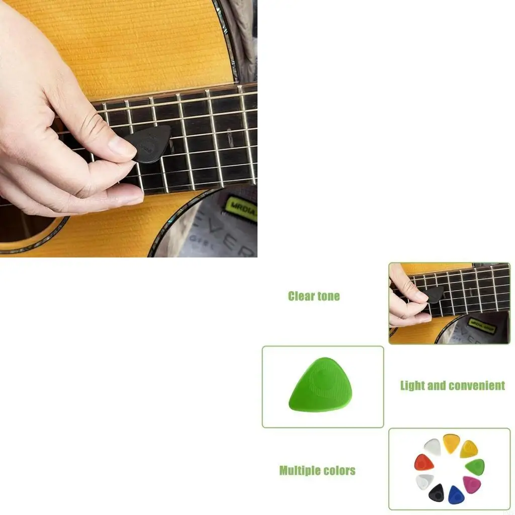

PXPF Гитара Pick Bass выбирает электрогитара деталь гитары Pick Picks Plastic Guitar Выбирает акустическую гитару Plectrums
