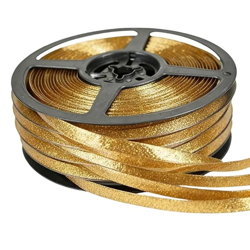 TFORU-Waterproof Wall Gaps Sealing Tape Self-Adhesive Caulk Strip For Bathtub Sink Toilet Tile Edges, 6M X 7.5Mm Gold
