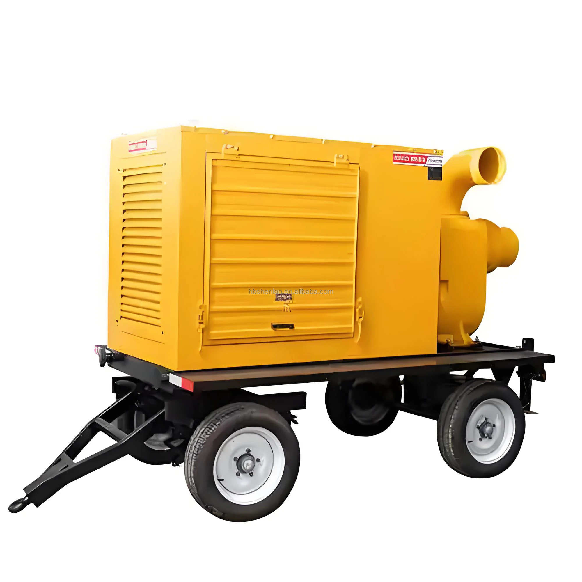 Large-Flow Fire Emergency Self-Suction Sewage Pumps Flood Prevention Mobile Pump Units Pump Trucks for Drainage Pumping
