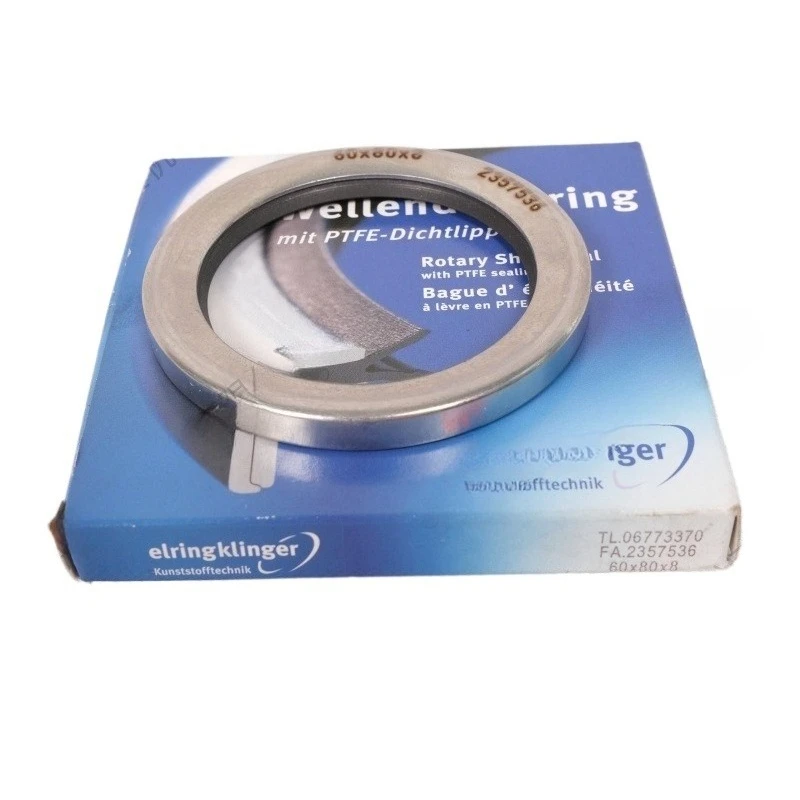 2109020011 Fusheng Air Compressor 60SA Oil Seal 60 X 80 X 8 Double Lip Left-handed Replacement Tool Part