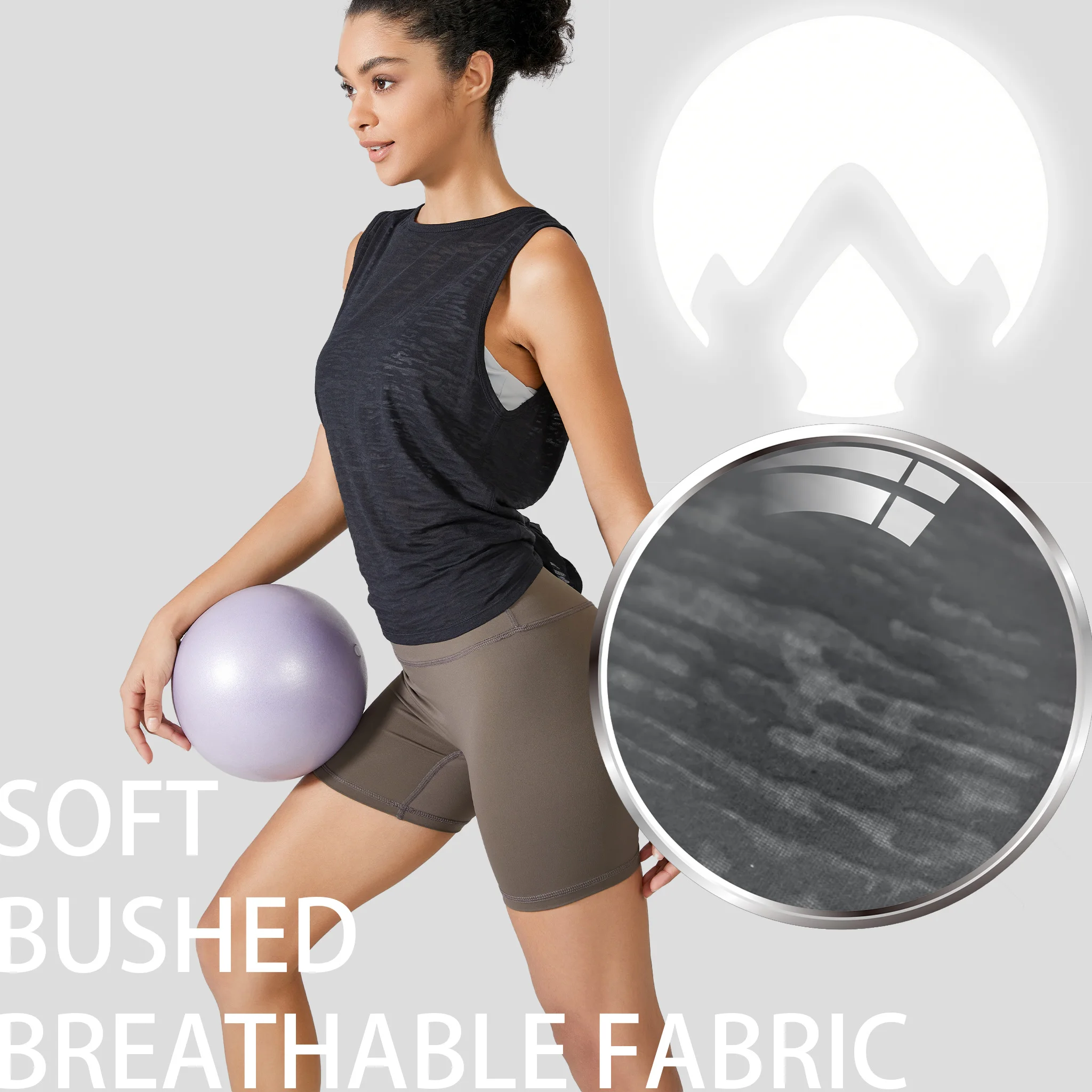 Camisetas sin mangas de entrenamiento con espalda cruzada para mujer, camisetas de entrenamiento para correr en gimnasio, chaleco de Yoga deportivo