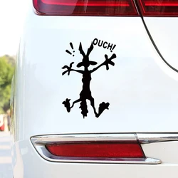 Car Accessories Waterproof Rabbit Car Stickers Decals For Trucks SUV Car Window Bumper Laptop