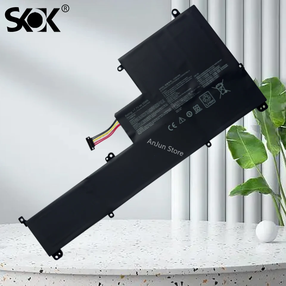 Imagem -01 - Bateria para Notebook Asus Zenbook C23n1606 C23pqch Ux390u Ux390ua Série Ux390uak Ux390ua1a 1b 1c Gs031t Gs034t Gs039t Notebook Gs046t bateria para notebook asus zenbook c23n1606 c23pqch ux390u ux390ua serie ux390uak ux390ua1a 1b 1c gs031t gs034t gs039t notebook gs046t 01
