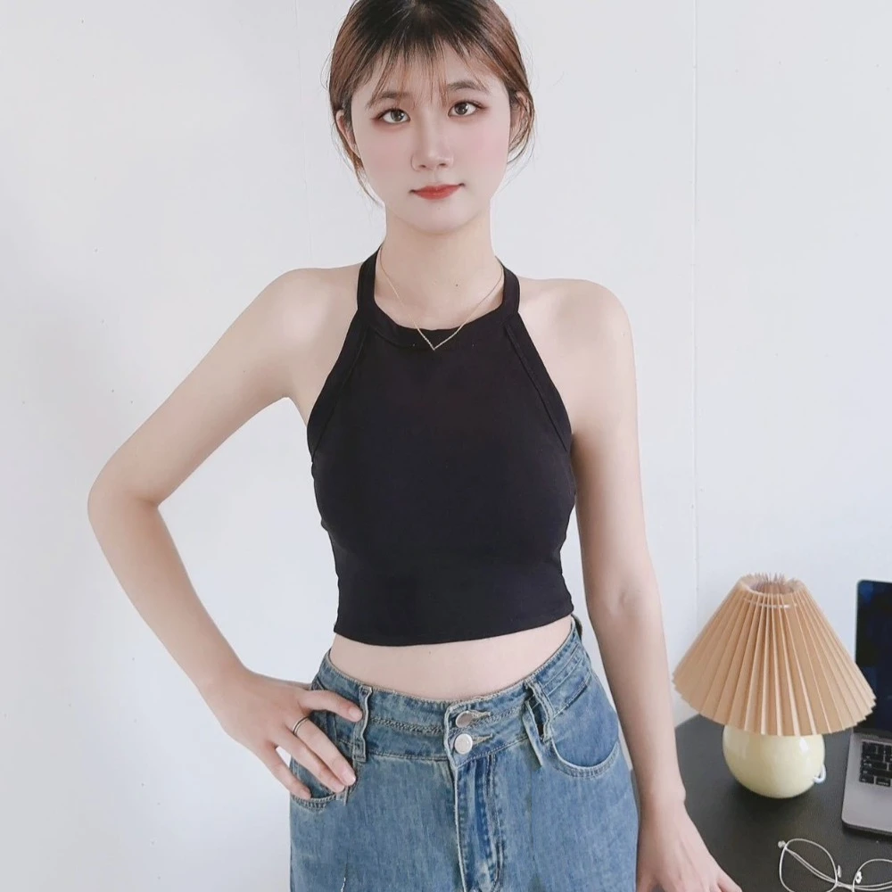 كل مباراة الرسن نحيل سترة بلا أكمام بلون سليم المحاصيل الأعلى عارية الذراعين الشارع الشهير الصدرية مع منصات بروتيل الفتيات