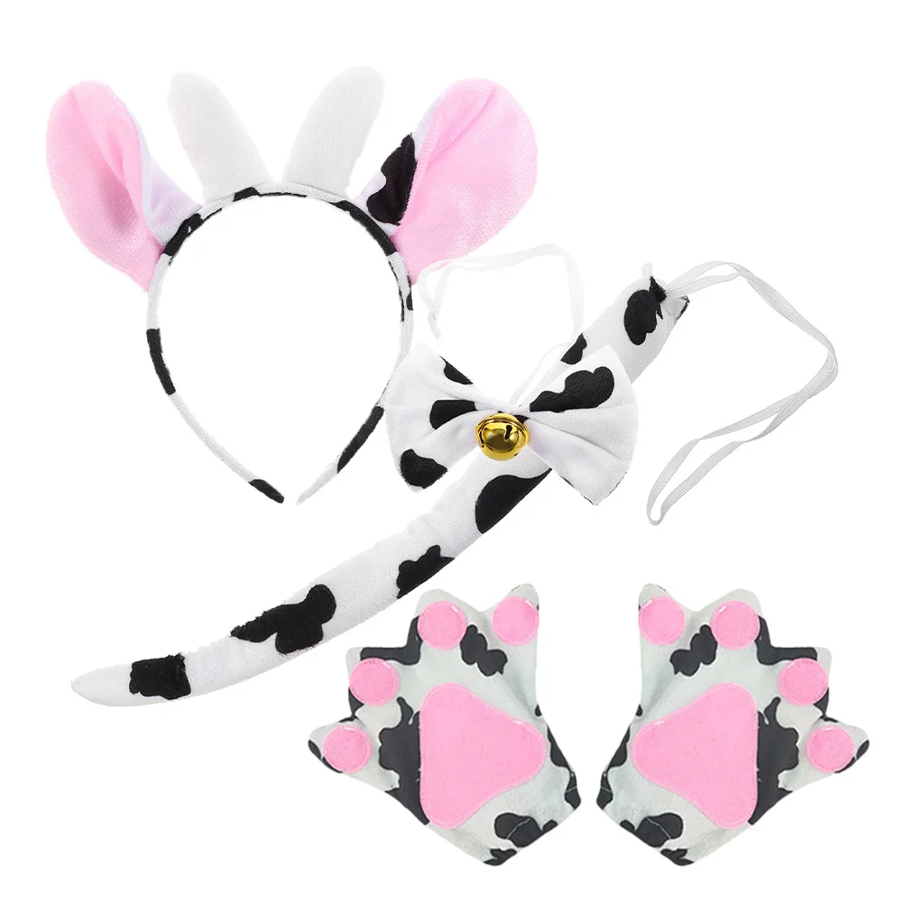 1Set Cow Costume Props Creative Design Stand Out in Crowd Perfect for Cosplay Stage Performance Party Gathering