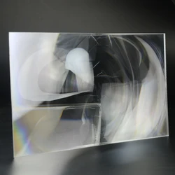 PMMA Plastic 15.6inch Large Projector Fresnel Lens Solar Focal Length 330mm 500mm DIY Projector Plane Magnifier 240x360mm