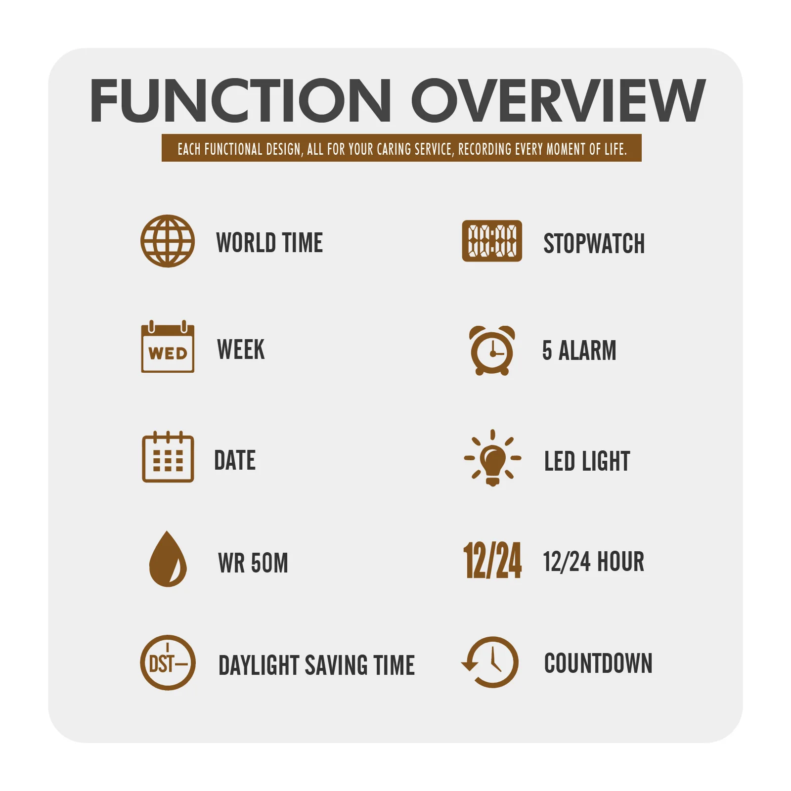 Skmei 2471 LED ضوء الليل المزدوج شاشة ديجيتال كوارتز ساعات مقاومة للماء مع التقويم التناظرية ساعة توقيت توقيت المنبه #6
