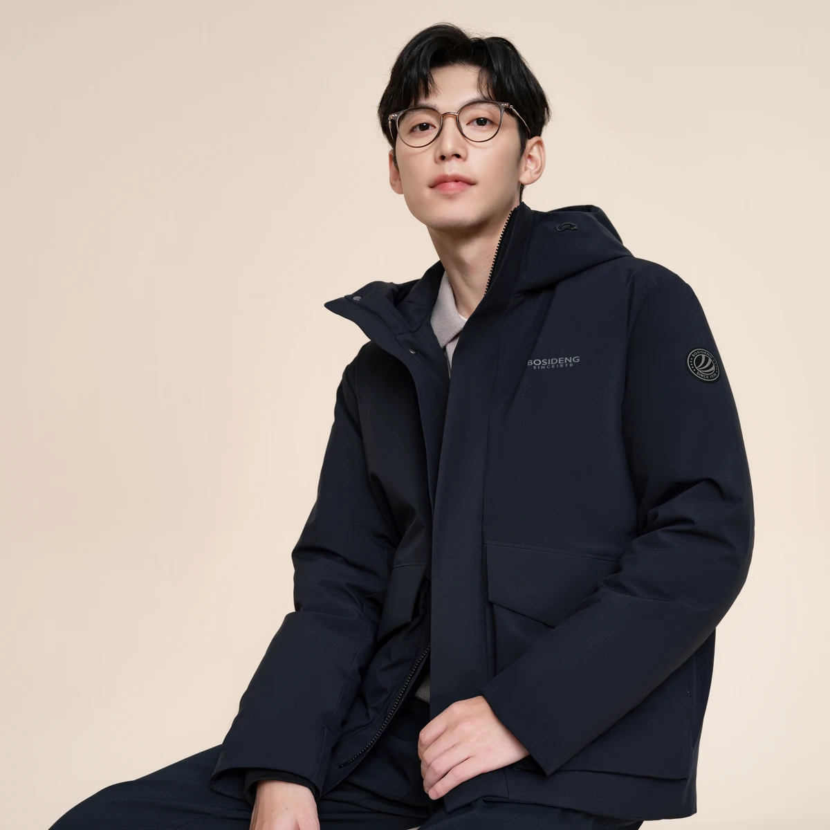 

BOSIDENG 90% пуховик для мужчин зимняя куртка куртка на утином пуху утепленная теплая верхняя одежда куртка-пуховик