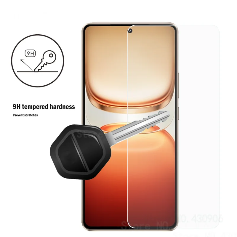 ل iQOO Z10 توربو + واقي للشاشة تغطية ل iQOO Z10 توربو برو جودة عالية شفافة الزجاج المقسى فيلم 2 قطعة/الحزمة