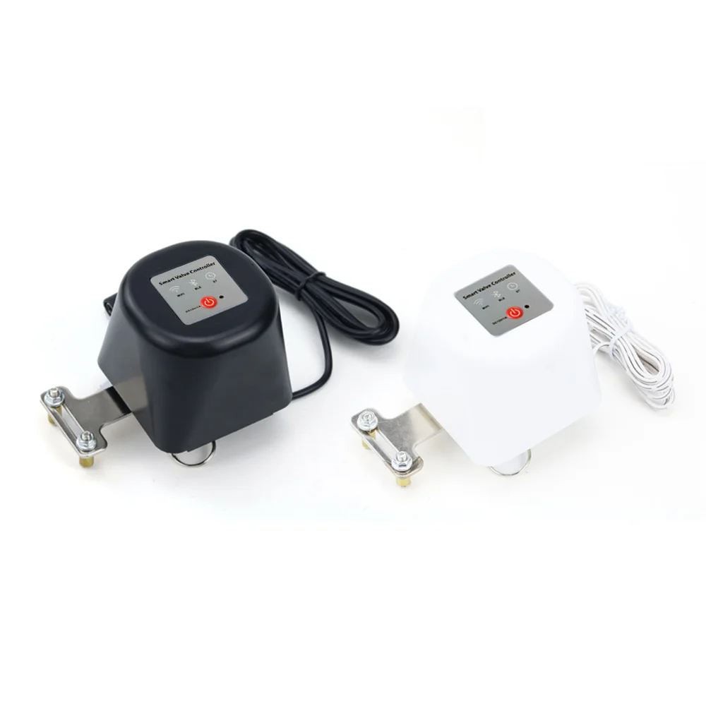 Tuya Smart Wifi Robotic Arm Wireless Remote Control Wifi Valve Controller, Compatible with Water and Gas Leak Sensors