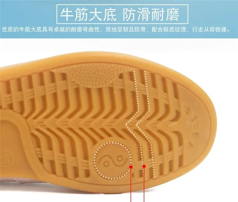 

Traditional Chinese Men's Kung Fu Tai Chi Tai Chi Shoes Taekwondo Durable Martial Arts Breathable Sports Shoes