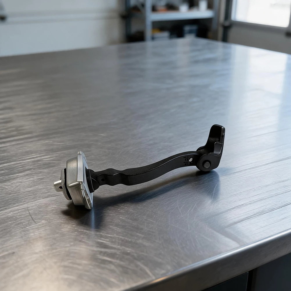 As Shown Door Check Stopper Auto Door Limiter Direct Replacement Plastic And Metal Front Placement High Durability