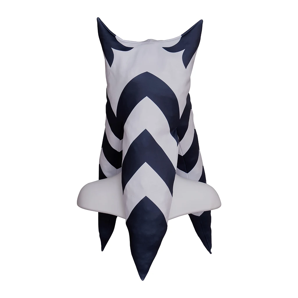 Ahsoka Tano تأثيري قبعة المسلسلات التلفزيونية زي الكبار فانتازيا فارس القبعات هالوين كرنفال فستان حفلة الدعائم اكسسوارات