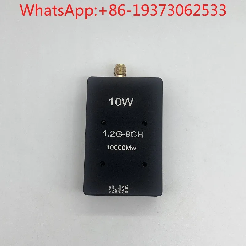 

Беспроводной видеопередатчик 1.2G 10W 9CH VTX FPV высокой мощности для передачи изображений и видео