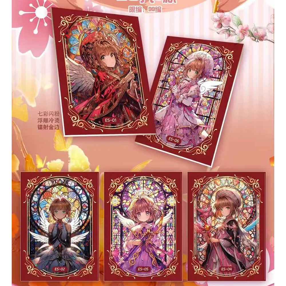 Wholesale Latest Anime Cardcaptor Sakura Cards Anime Figure Collection Cards Mistery Box Board Games Hobby Game Toys For