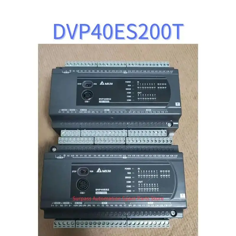 

DVP40ES200T Used PLC test function OK