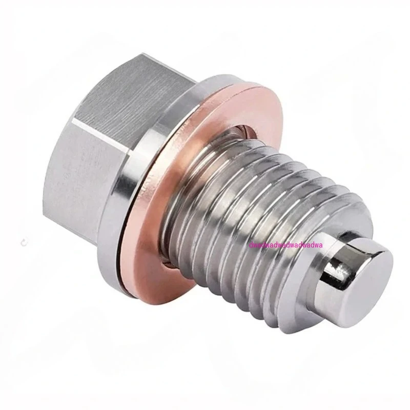 

Magnetic sump oil drain bolt stainless steel slag suction screw M12~ M20 automobile transmission engine