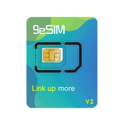 9esim V2 esim to sim card adapter for android 、iphone 15 14 iphone 16 pro max ，removable euicc esim.me converter 5ber estk me