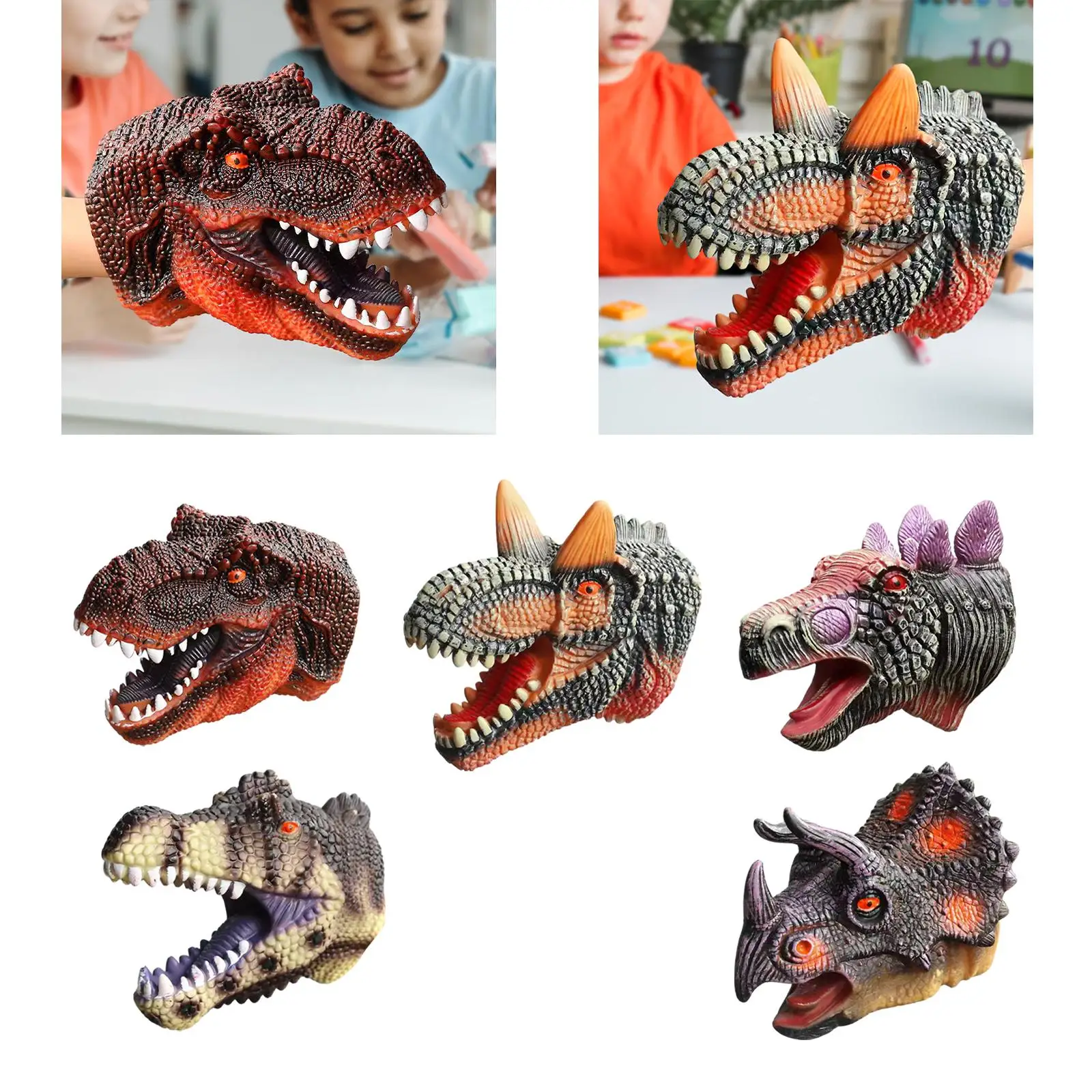 Simulatie Dinosaurus Handpop, Handpop, Zacht Voor Jongens Kinderen Valentijnsdag