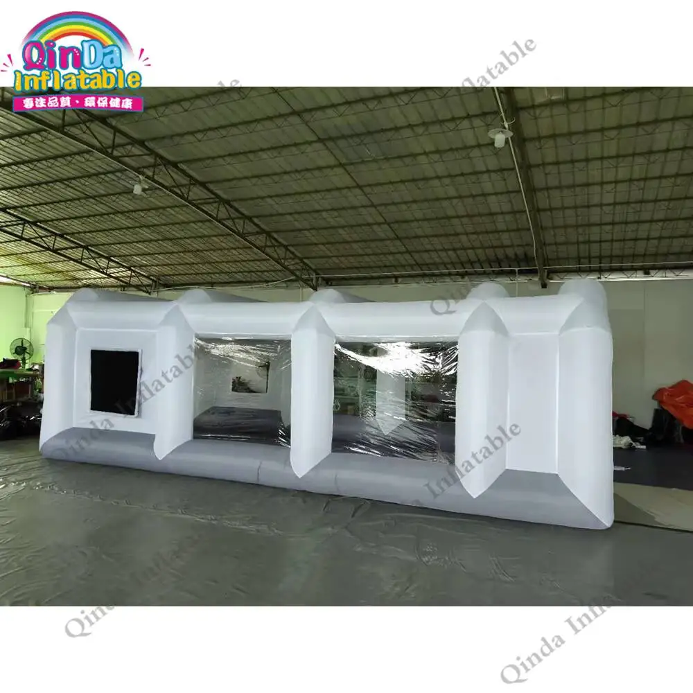 High Quality Inflatable Car Spraying Paint Room 7X4x2.5M Oxford Cloth Inflatable Spray Booth For Car Painting