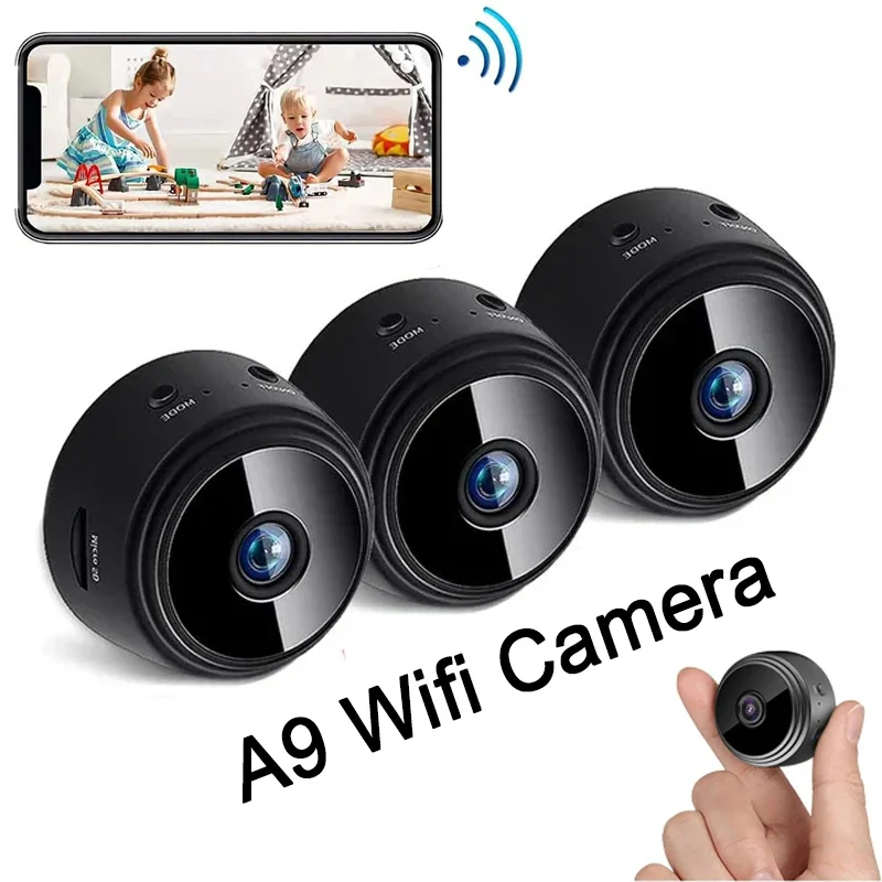 Mobile A9 1080P HD Wifi Mini caméra caméras de Surveillance capteur caméscope Web vidéo sécurité à domicile intelligente caméra de sécurité sans fil