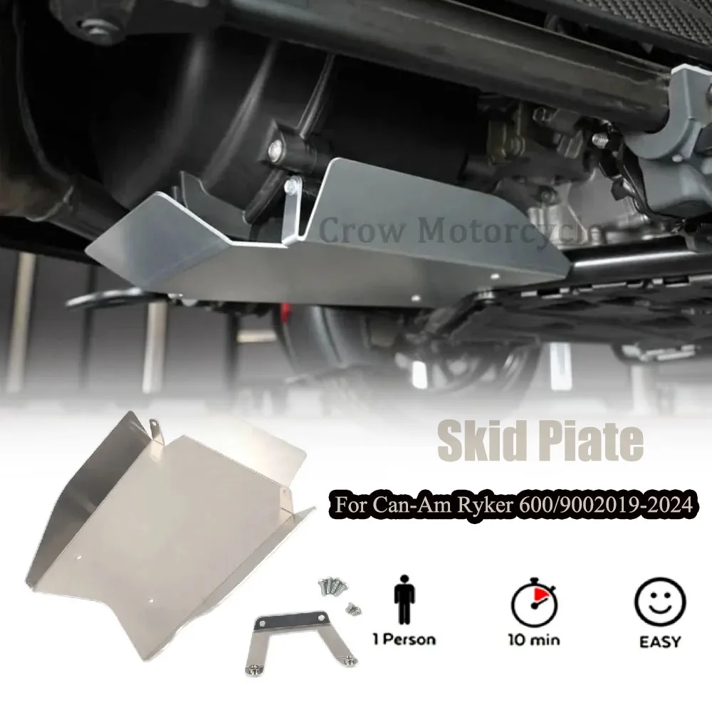 

For Can-Am Ryker 600/900 2019-2024 Motorcycle Engine Chassis Modification Base Plate Protective Cover parts New Style