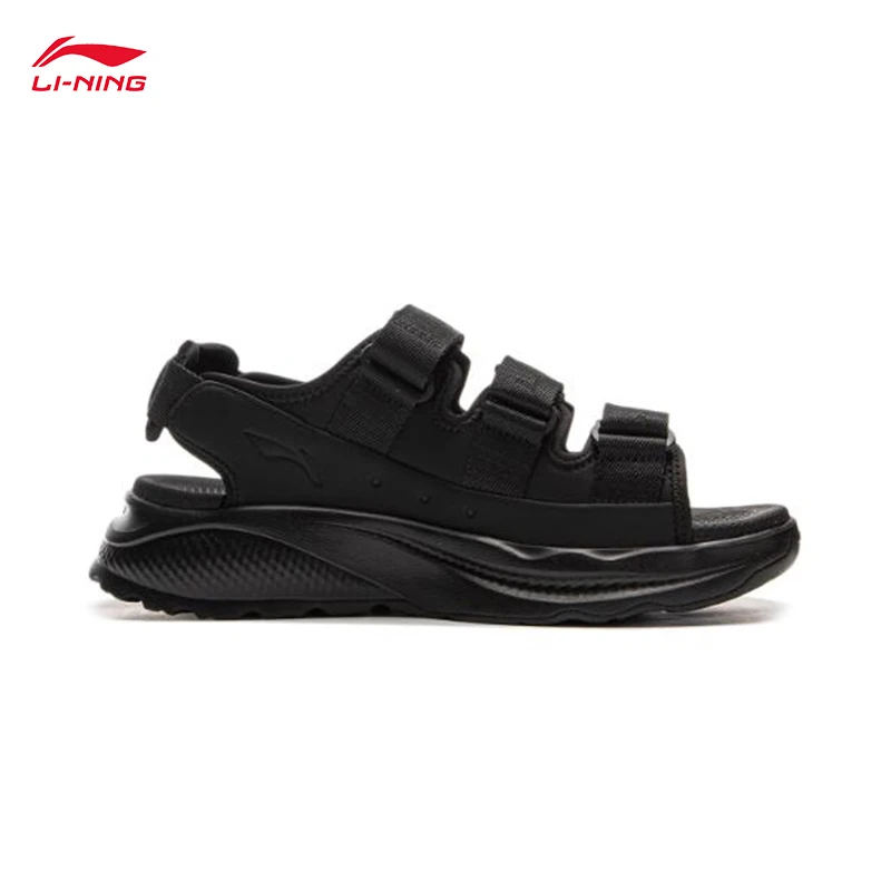صنادل LI-NING للرجال والنساء من الكوكا الناعم مبطنة مريحة للجنسين أحذية رياضية عصرية AGUV001