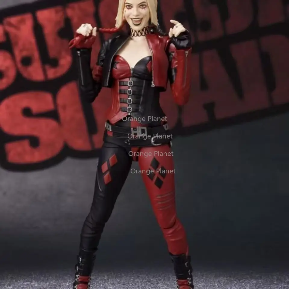 In Stock Bandai S.H.Figuarts Harley Quinn The Suicide Squad Articulated Action Figure Model