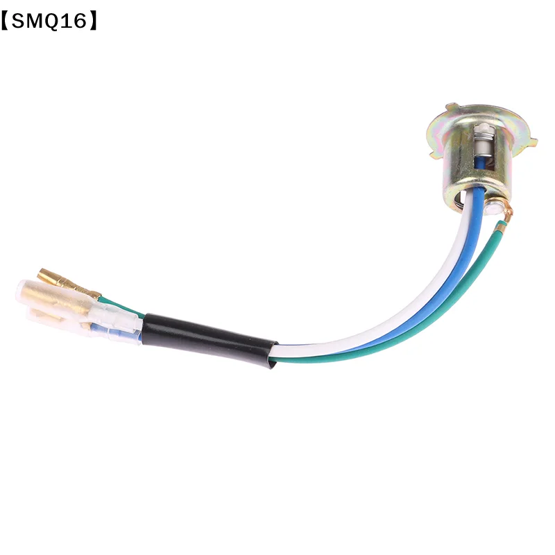 Headlight Bulb Socket Lamp Holder Ignitor Wire Motorcycle Electric Vehicle Single Claw Headlight Lamp Holder【SMQ】