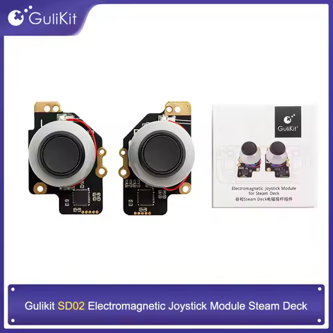 Gulikit Electromagnetic Joystick Module for Steam Deck / Steam Deck OLED No Drifting Joystick Design for Repair Game Accessories