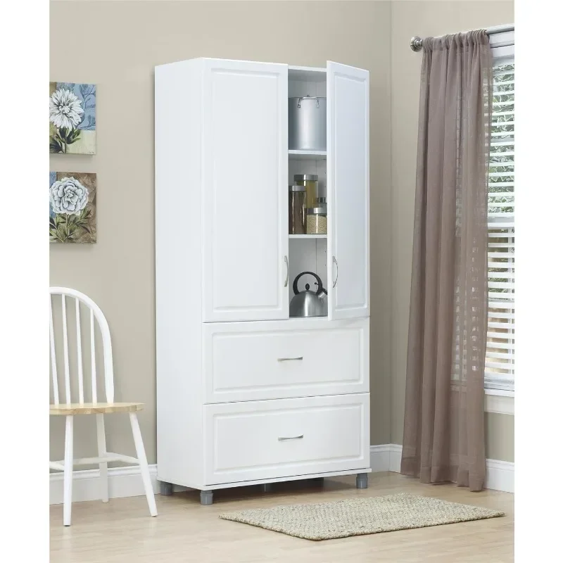 

A 36" 2 Drawer 2 Door Cabinet in White Aquaseal