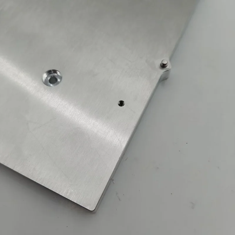 Funssor Anycubic kobra s1/ S1C طابعة ثلاثية الأبعاد 8 مللي متر سبائك الألومنيوم باستخدام الحاسب الآلي الحرارة السرير بناء لوحة 110/220 فولت سيليكون لوحة سخان ترقية عدة #6