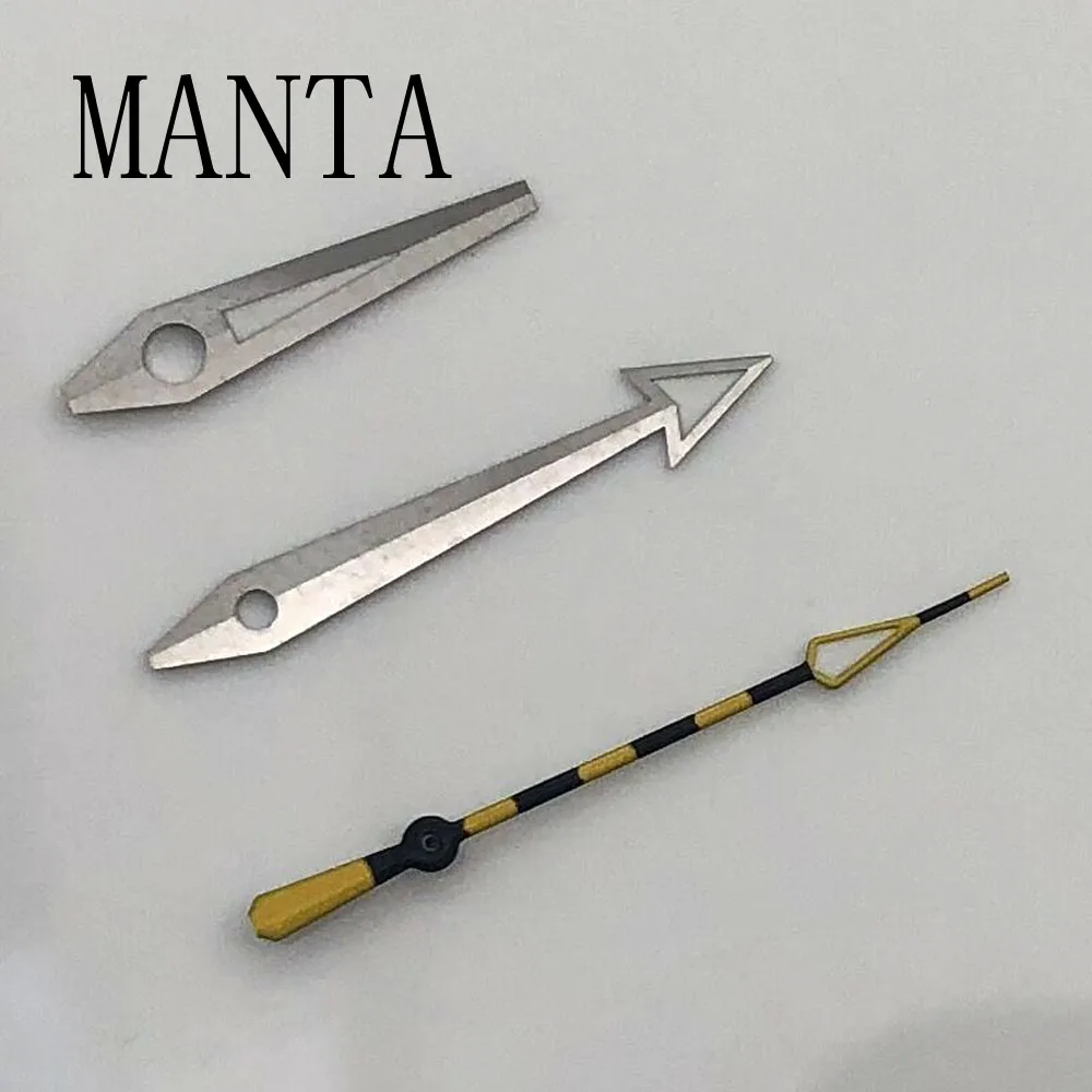 أجزاء ساعة يد مانتا مضيئة تناسب Miyota8205/8215/821A Mingzhu2813/3804 حركة ميكانيكية أوتوماتيكية