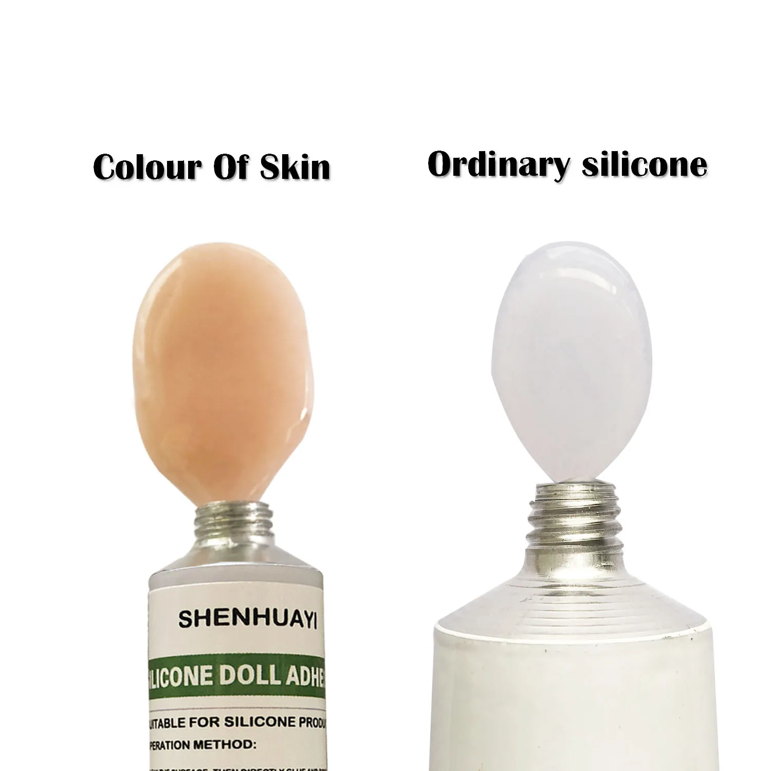 Silicone Adhesive Glue Soft Flesh Color