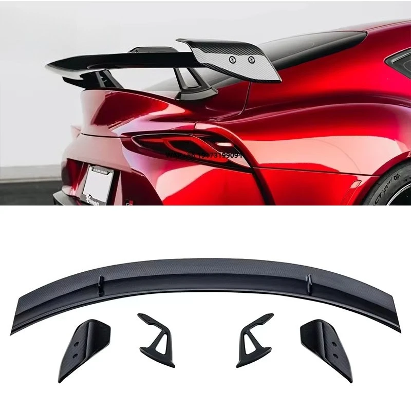 

AD Style Carbon Fiber Rear Spoiler for GR for Supra MK5 MKV A90 A91 2019-2023 Swan Neck Wing Trunk Spoiler Auto Parts