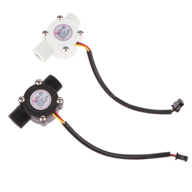 Sensor Switch YF-S201 Water Flow SensorFlowmeter Hall Flow Sensor Water Control Liquid Flow 1-30L/min 2.0MPa