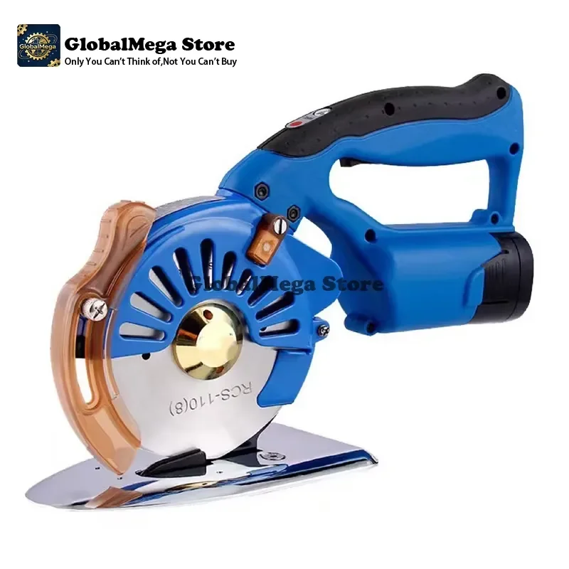 2026 Latest Rechargeable Electric Round Scissors for Fabric Leather Thick Material Cutting DIY Craft Sewing Quilting Home Use