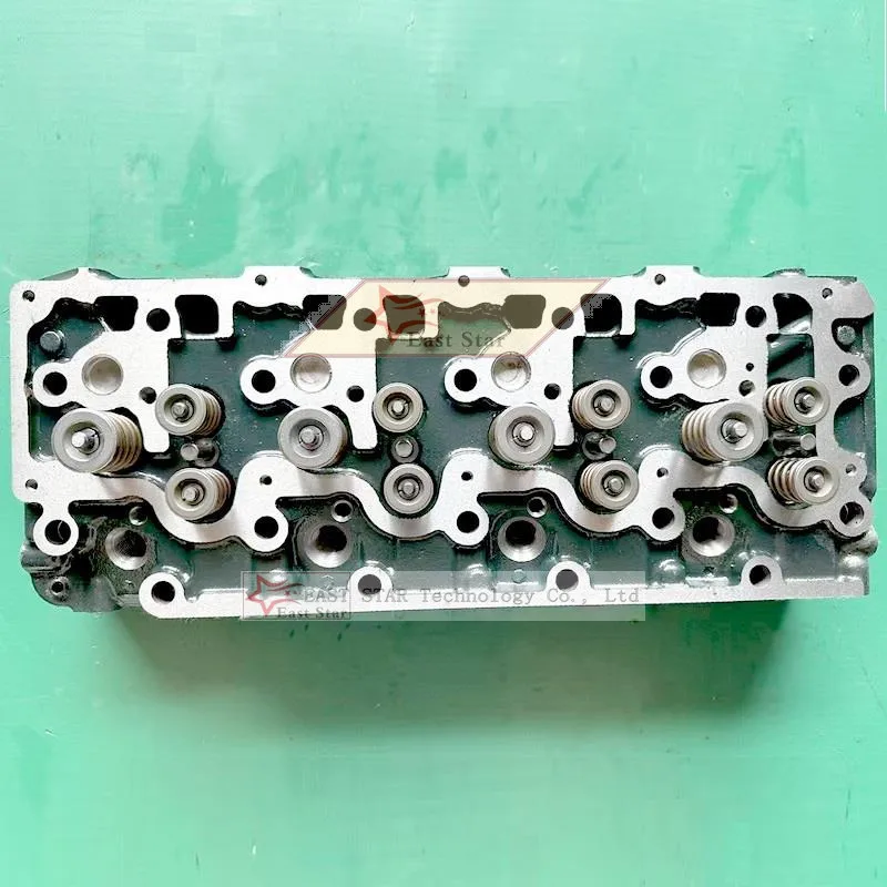 

ww V3300 12V Complete Cylinder Head Assembly ASSY with 12 Valves For Kubota V3300 V3300DI Engine