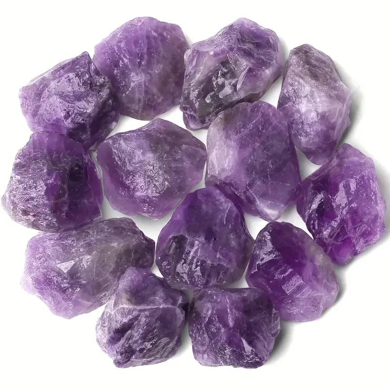 Natural Amethyst Rough Stone Home Decoration Gift Aromatherapy Stone, Witchcraft Cleaning Supplies, For Chakra Meditation