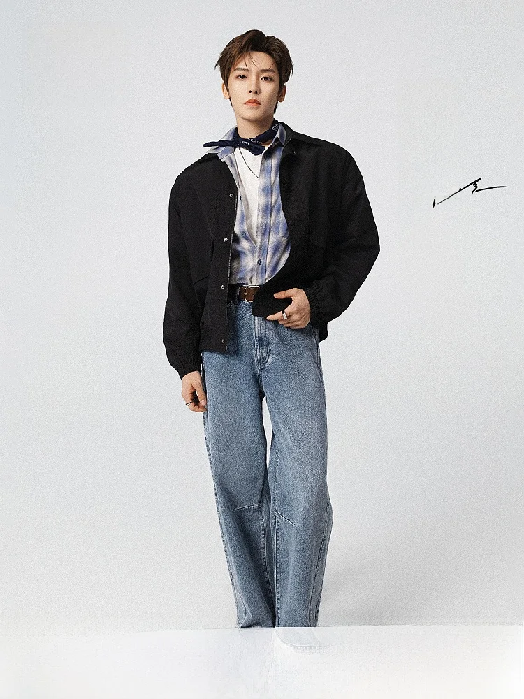 

H&M ex Outdoor Workwear Jaet ort Boxy Hydrophobic HJ306697 Nylon Fiber Casual Spor Sle Regular Fit Spring Season