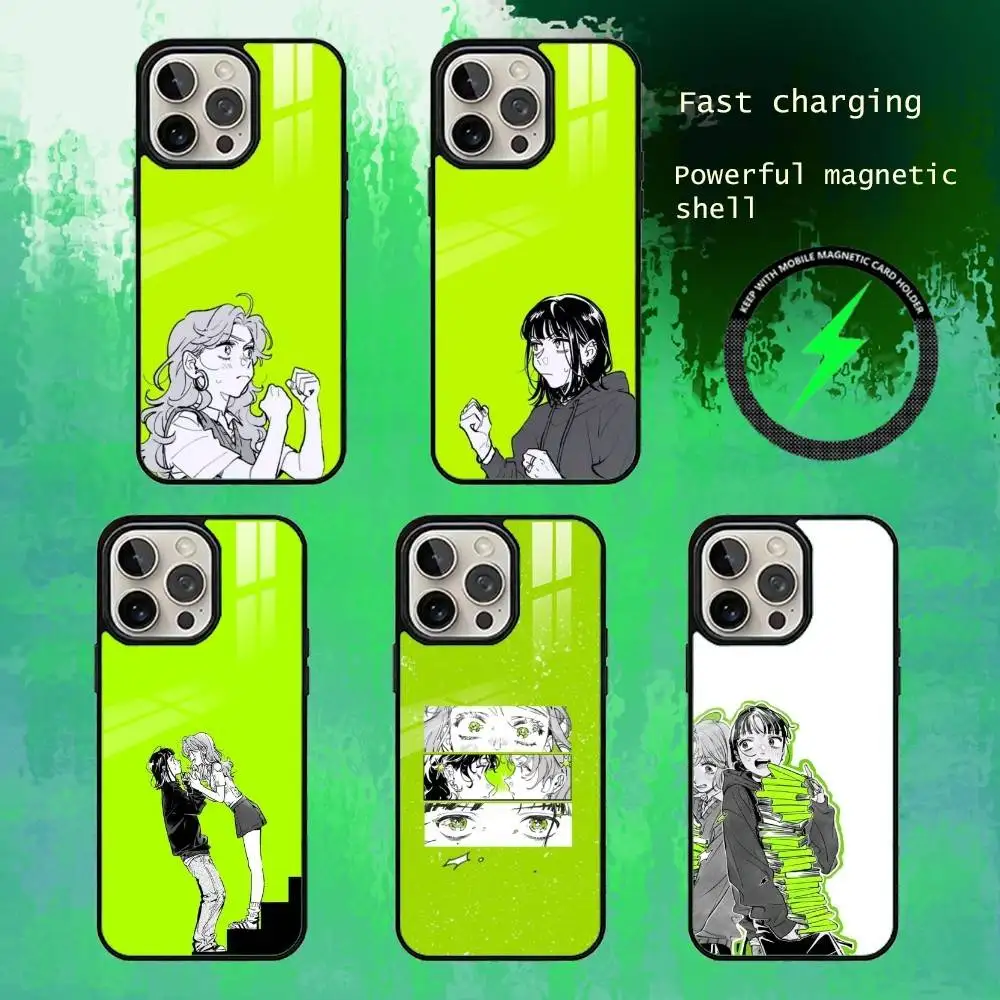 

Aya Osawa Mitsuki Koga MitsuAya Phone Case For iPhone17,16,15,14,13 Plus,Pro Max Magnetic For Magsafe Wireless Charging