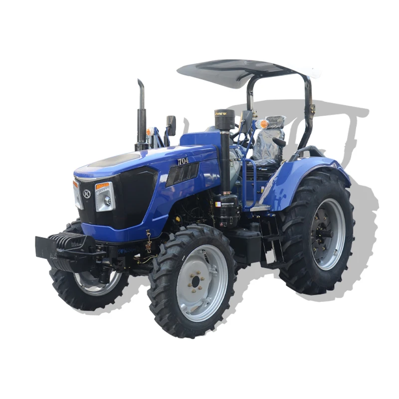 Agriculture 4x4 60hp NBS chassis trator sunshade tractor