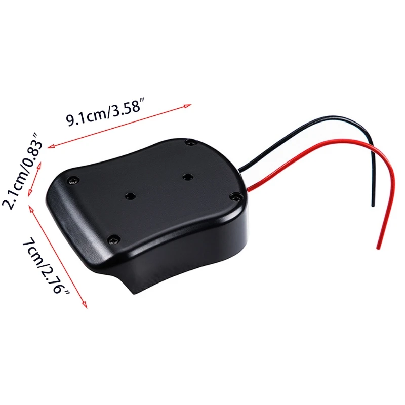 Konwersja akumulatora 14,4 na 18 Ładowarka litowo-jonowa Adapter narzędziowy Złącze zasilania Uchwyt akumulatora do BL1850