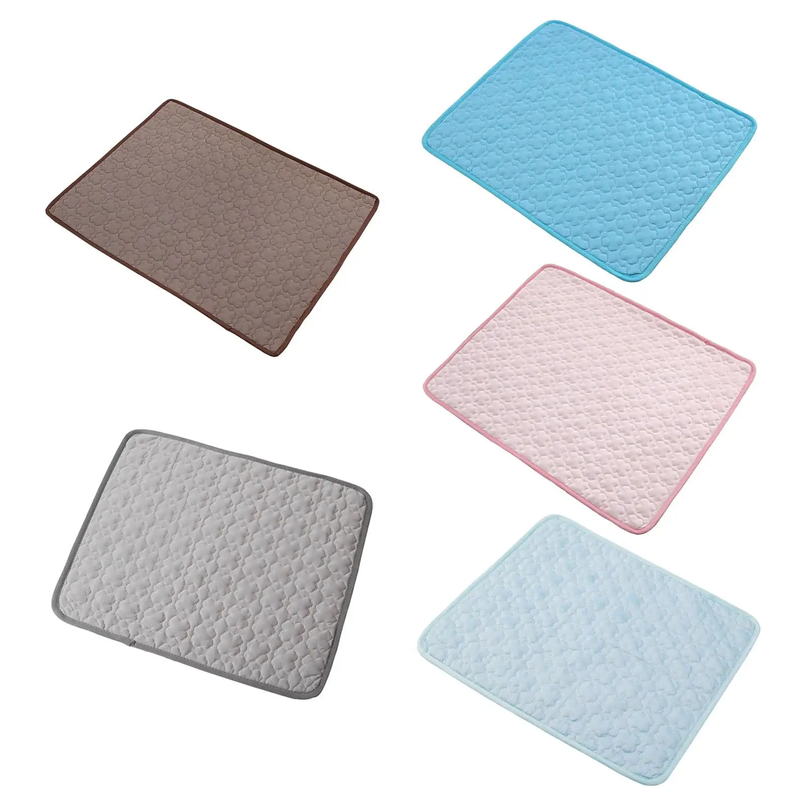 Large Cooling Mat Dog Washable Summer Cooling Bed Ice Cushion Mattress for