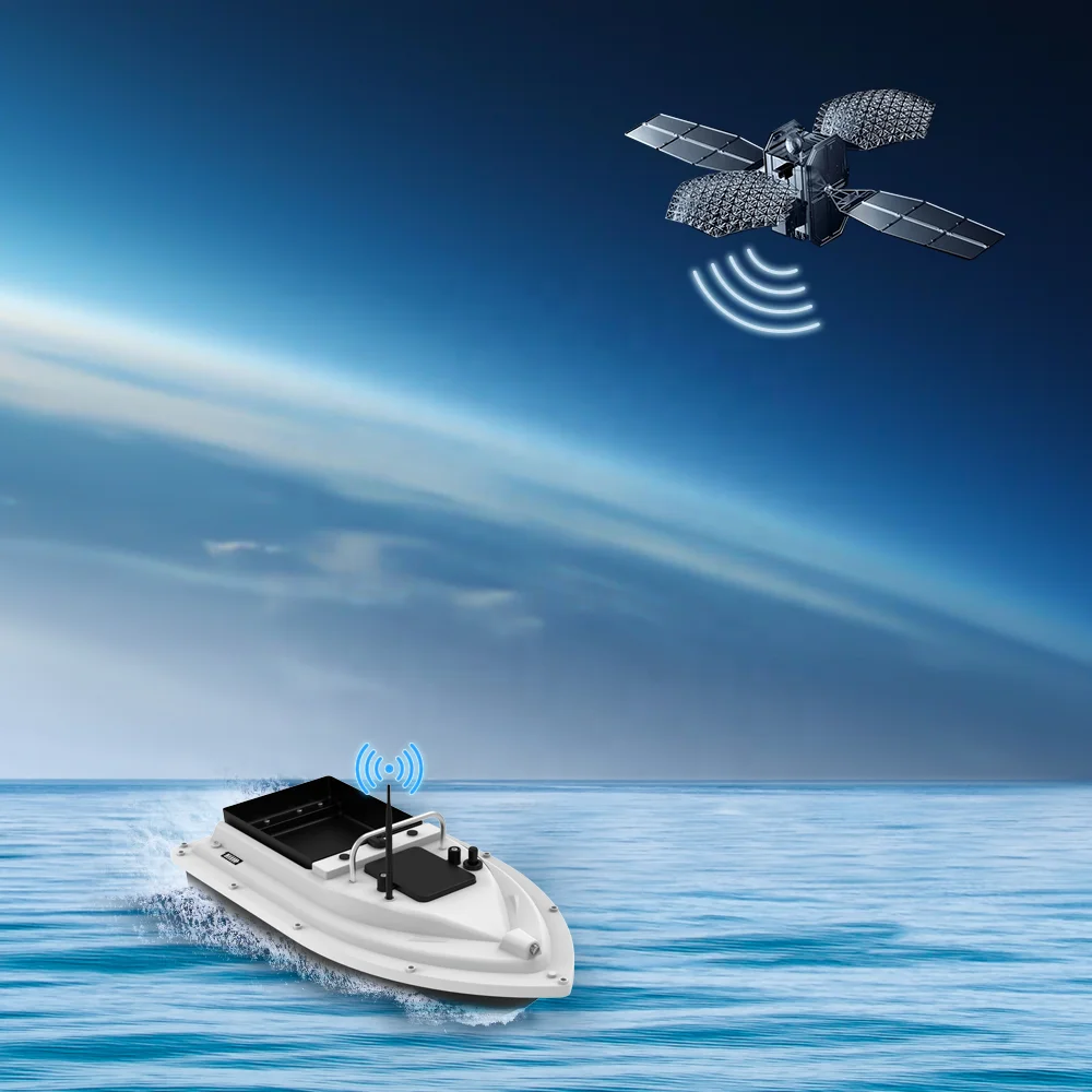 GPS Carp Fishing Bait Boat With Sonar Fish Finder For Bait Boat