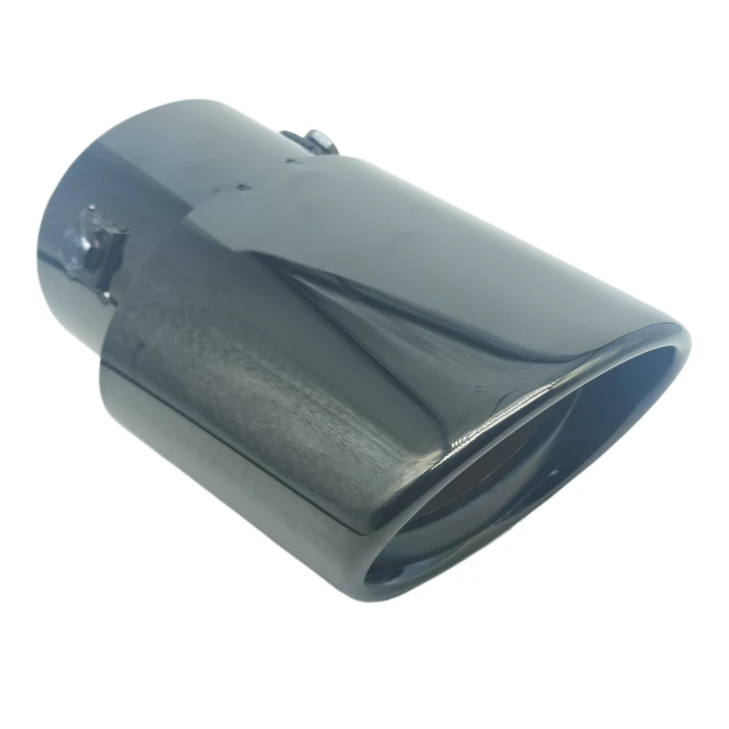 Universal Car Exhaust Tip Stainless Steel Auto Muffler Tail Pipe Auto Accessories Replacement Parts Exhaust Systems Mufflers