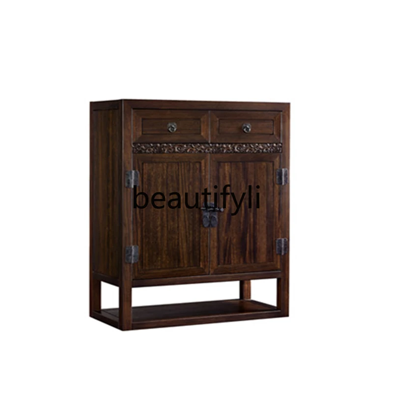 Sandalwood shoe cabinet