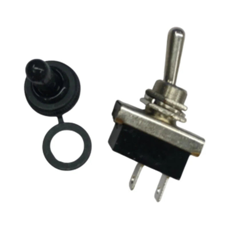 

12V 25A Switch Automotive Toggle Switch Automotive Use 6A At 125VAC Iron Silver Material For Automotive Applications